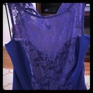 Blue Lauren Conrad dress